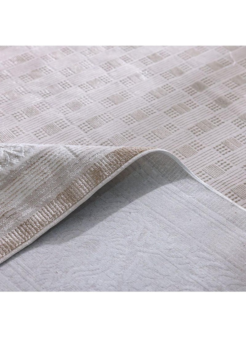 DANUBE HOME Pearl Artsilk Rug  Polyester Area Rug Floor Covering L230xW160cm-Gold Multi  - Image 2
