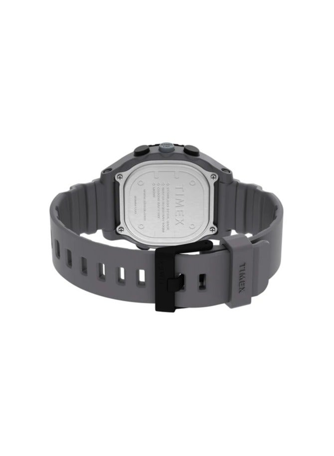 Timex Resin Digital Unisex's Watch With Grey Silicone TW5M35300 - Image 4