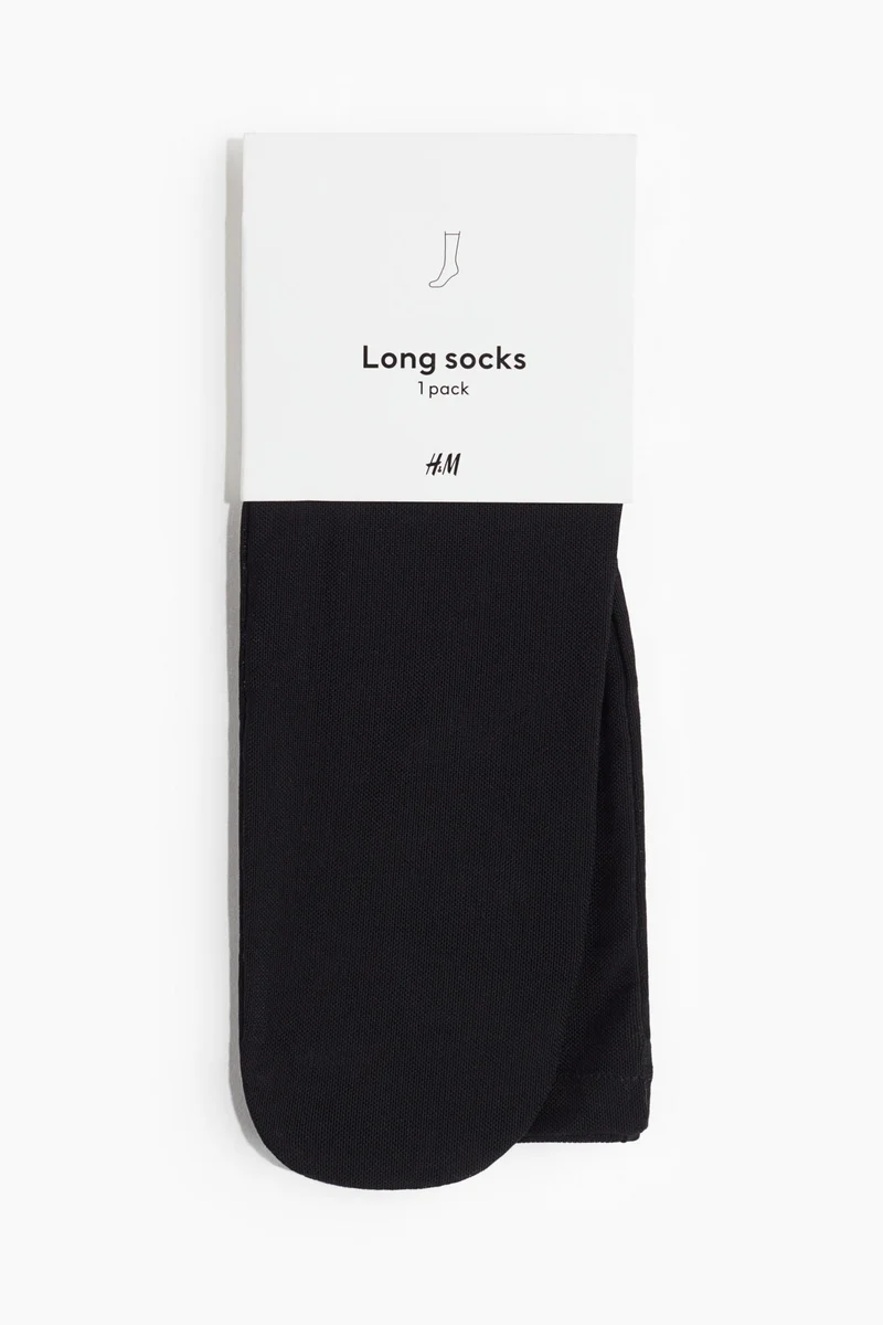 H&M Long mesh socks