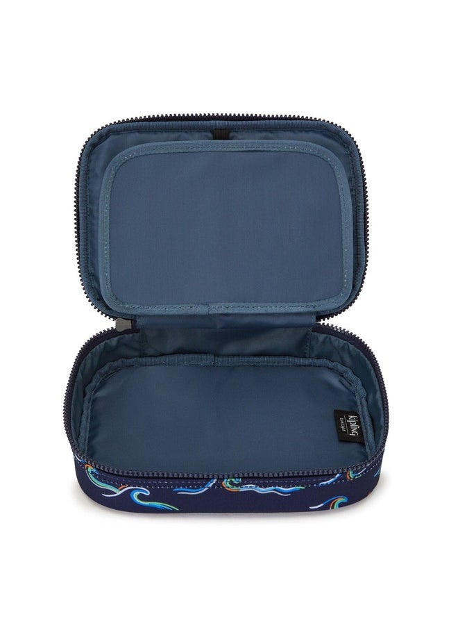 kipling 100 Pens Fun Ocean Print Large Pencase  - Image 3