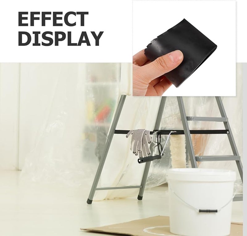 4Pcs Non Slip Ladder Feet Covers Rubber Pads 6X6X6CM Protect Floors Ensure Stability - Image 5