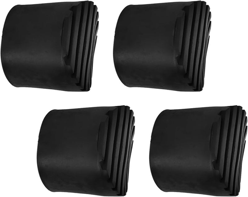 4Pcs Non Slip Ladder Feet Covers Rubber Pads 6X6X6CM Protect Floors Ensure Stability - Image 2
