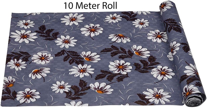 Pop Shade Pop Shade 10 Meter Rectangular Long Shelf Protector for WardrobeSheet RollMat for Drawer KitchenShelf Liner for Kitchen Shelves Shelf Roll for AlmirahAnti Slip and Waterproof Size 45x1000 cm  - Image 4
