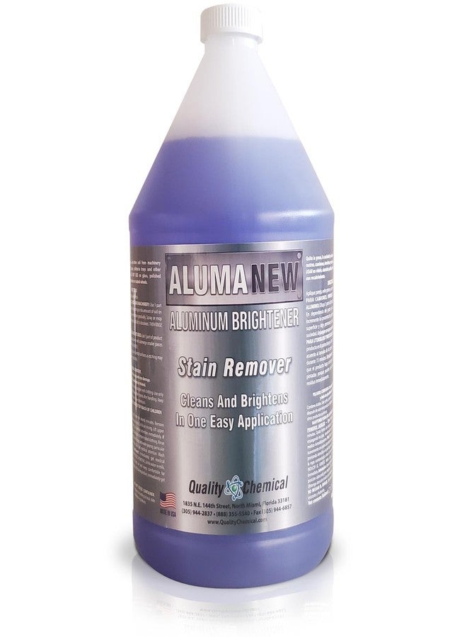 Quality Chemical Aluminum Brightener/ Stain Remover / Cleaner & Restorer / Made in USA / Quality Chemical / 1 Gallon (128 FL Oz) - Image 1