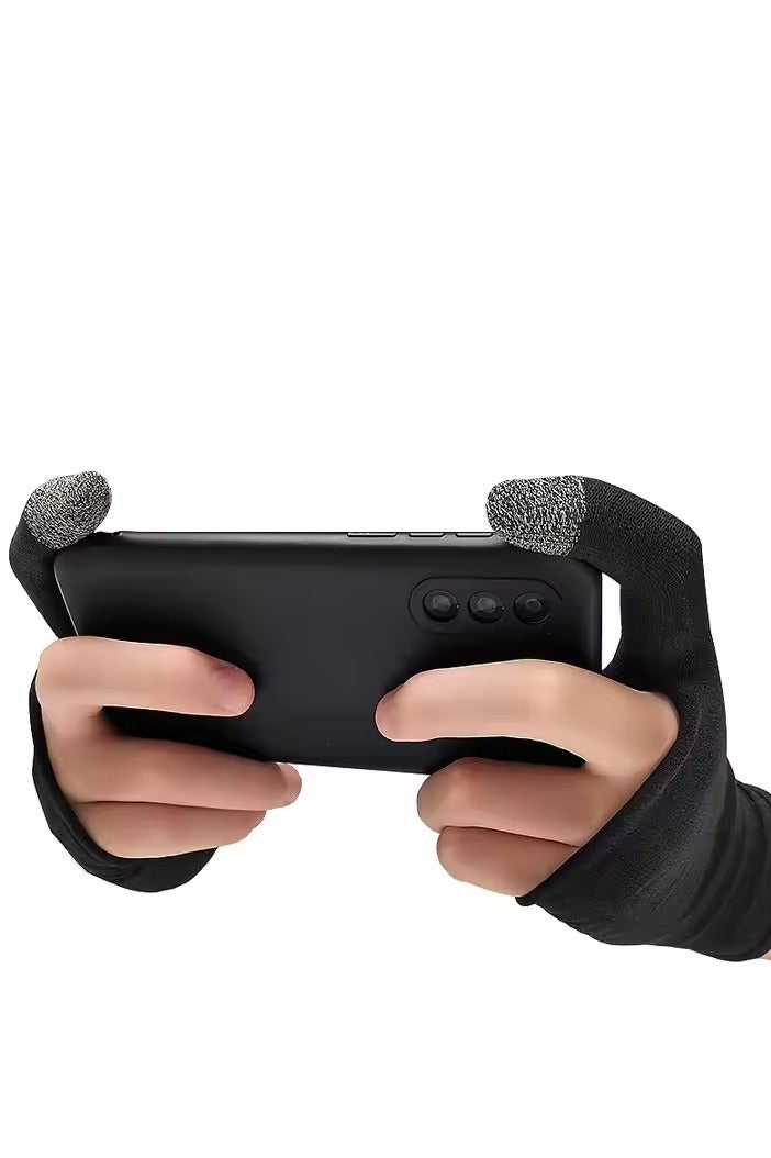 "Full Hand Gaming Gloves – Anti-Slip, Breathable, Sweatproof Touchscreen Gloves for Mobile, Console, and PC Gaming – Ideal for Long Sessions" - Image 2