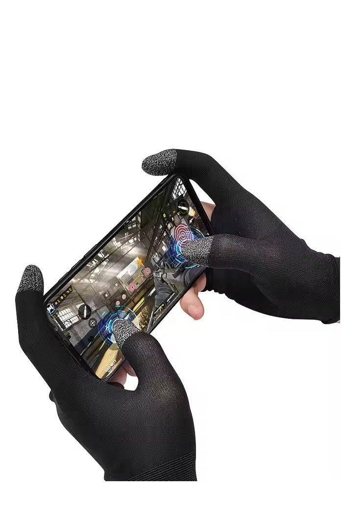 "Full Hand Gaming Gloves – Anti-Slip, Breathable, Sweatproof Touchscreen Gloves for Mobile, Console, and PC Gaming – Ideal for Long Sessions" - Image 5