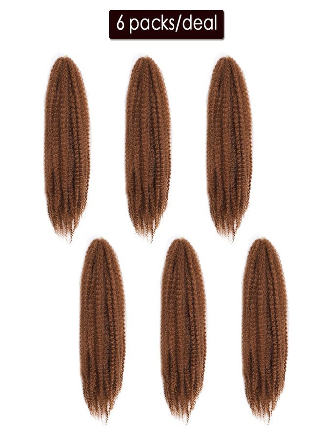 Dansama Marley Twist Braiding Hair 24 Inch 6 Packs Marley Braiding Hair Crochet Hair Extensions (24 Inch (Pack of 6), #30) - Image 3
