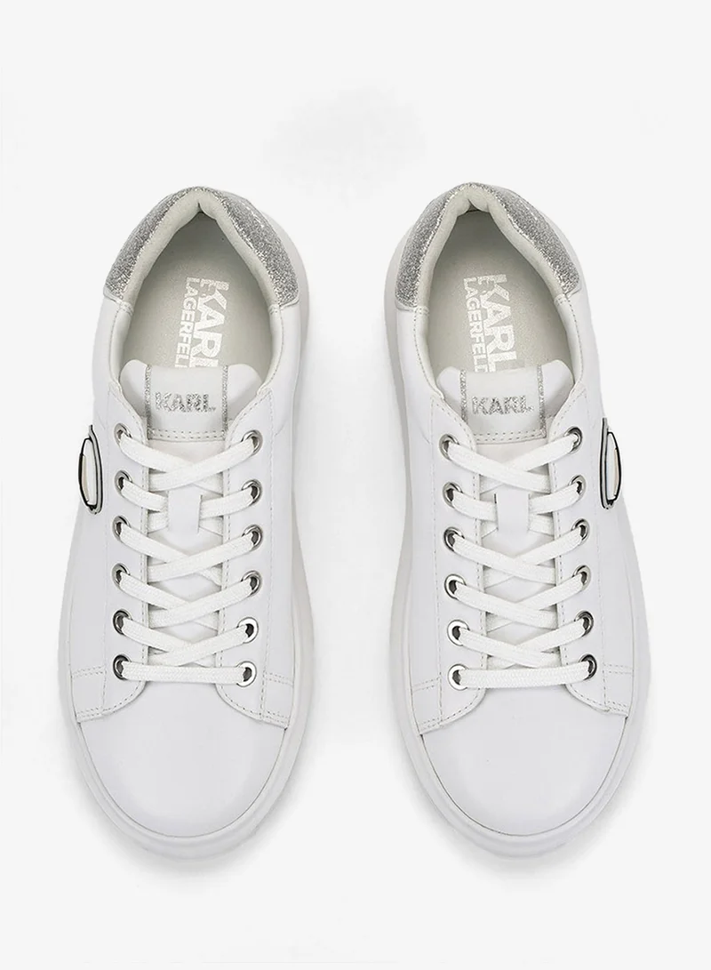 Karl Lagerfeld  Kapri Low Top Lace Up Sneakers for Women | Best Price UAE