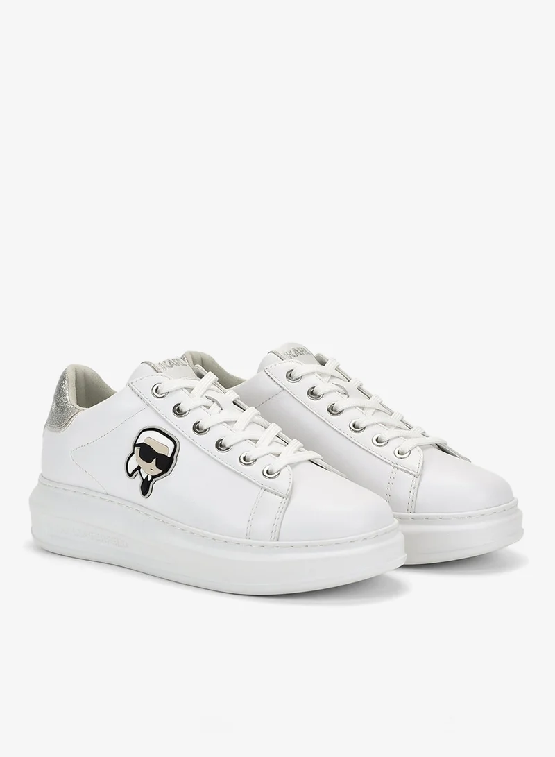 Karl Lagerfeld  Kapri Low Top Lace Up Sneakers for Women | Best Price UAE