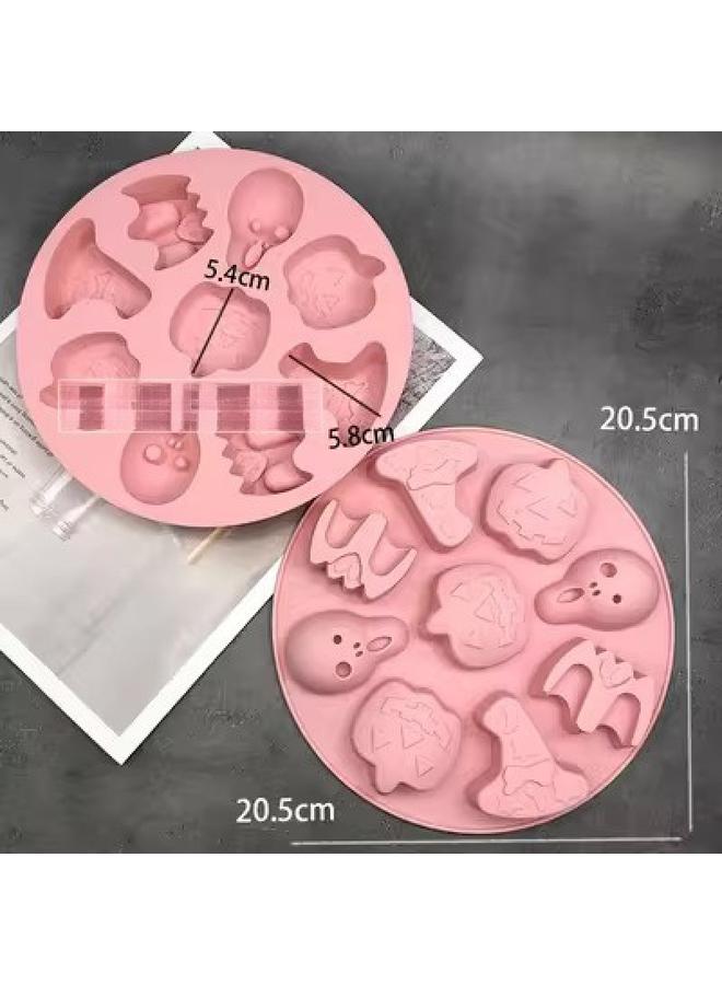 Bluejw 6 Even Small Fish Wax Bottle Sugar Mold Silicone Cat Claw Bowl Cake Jelly Kneading Music Gypsum Soap Making Tools - Image 1