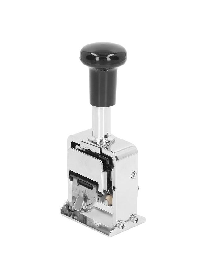 Thoraya 7 Digit Number Stamp Automatic Jump Number Stamp 7 Digit Self Inking Number Stamp with Zinc Alloy Shell for Banking  - Image 3