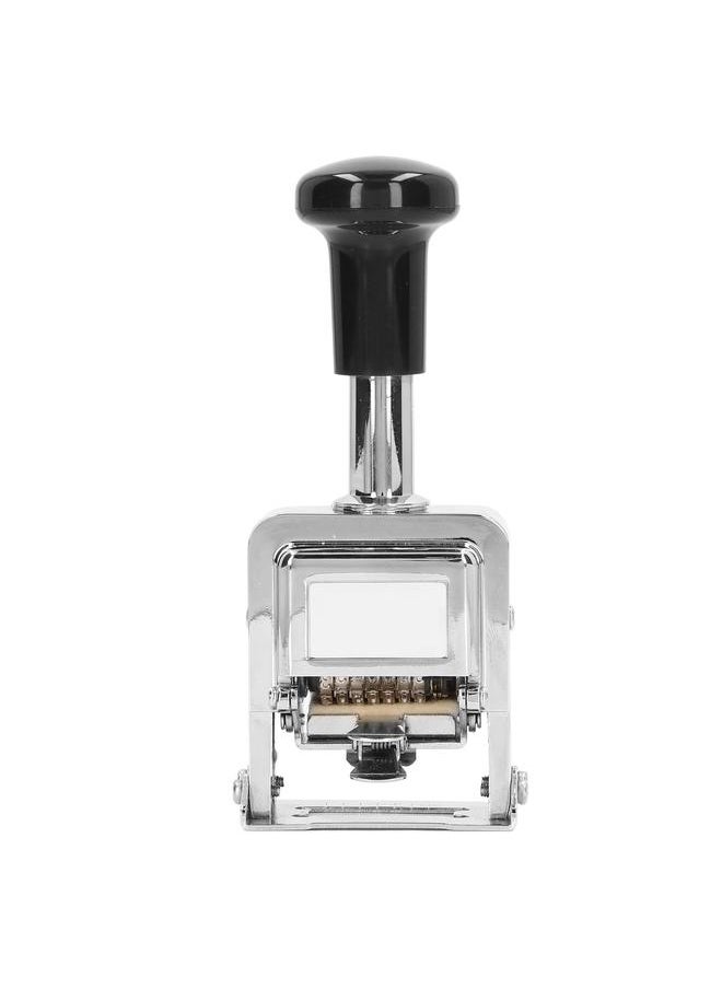 Thoraya 7 Digit Number Stamp Automatic Jump Number Stamp 7 Digit Self Inking Number Stamp with Zinc Alloy Shell for Banking  - Image 4