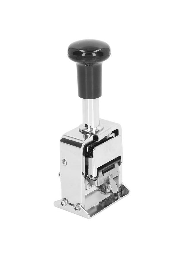 Thoraya 7 Digit Number Stamp Automatic Jump Number Stamp 7 Digit Self Inking Number Stamp with Zinc Alloy Shell for Banking  - Image 5