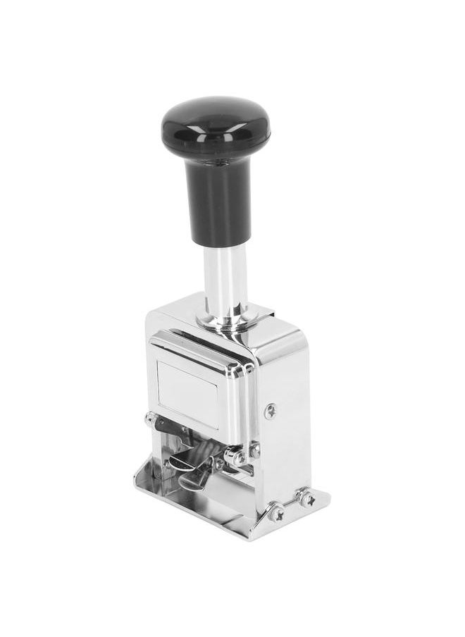 Thoraya 7 Digit Number Stamp Automatic Jump Number Stamp 7 Digit Self Inking Number Stamp with Zinc Alloy Shell for Banking  - Image 2