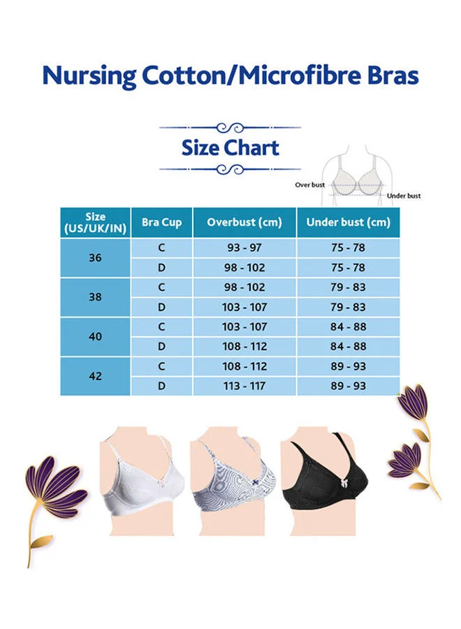 Chicco Cotton Stretch Nursing Bra 4C, White