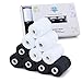 Simthread All Purpose Sewing Thread 10 Spool 5 White 5 Black 1000 Yards Each Bobbin Polyester Thread for Sewing Handy Polyester Sewing Threads for Sewing Machine  White and Black Series - Image 2