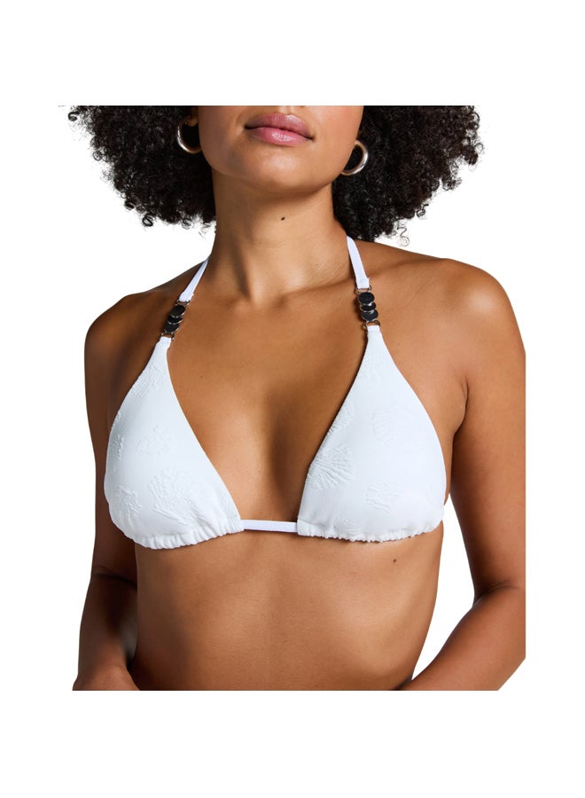 hunkemoller Seashell Triangle Bikini Top - Image 1