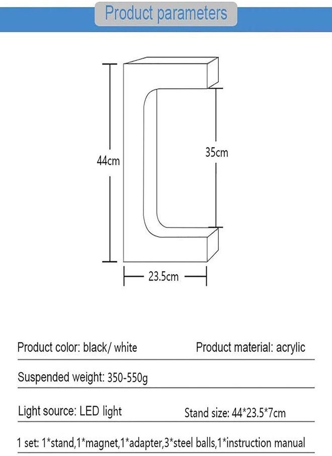 Generic - Floating Shoe Display Device Stand, Shoe Display Sneaker Stand, Levitation Display Stands, Shoe Can Be Floated in The Air - Image 1