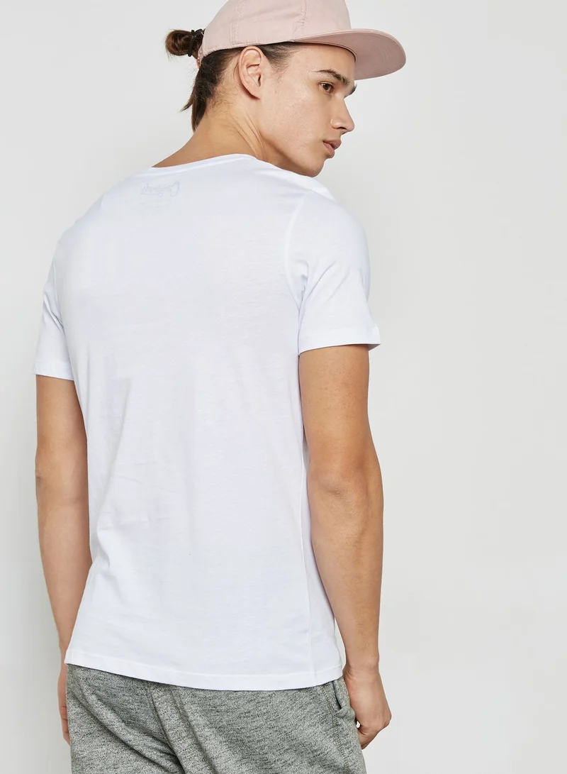 JACK & JONES Pastelle Printed T-Shirt