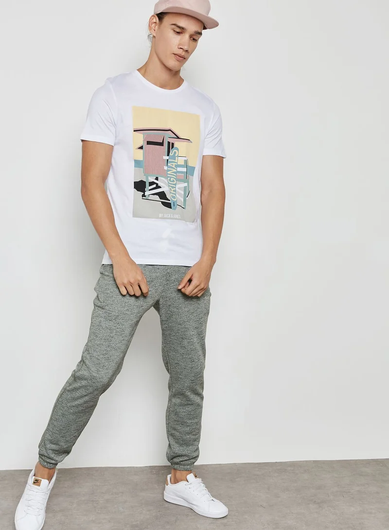 JACK & JONES Pastelle Printed T-Shirt