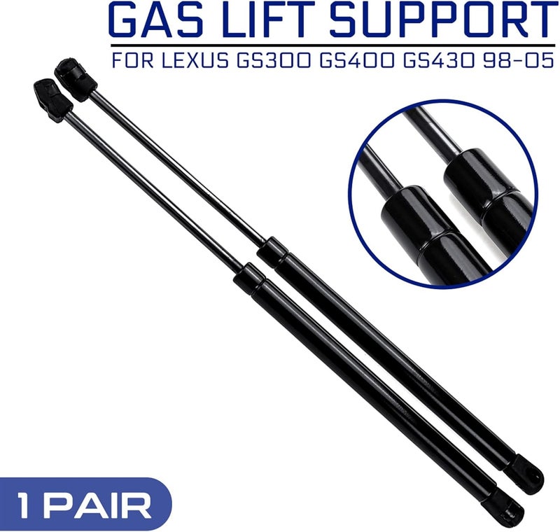 Wivplex Hood Lift Support Struts for Lexus GS300 GS400 GS430 - Image 5