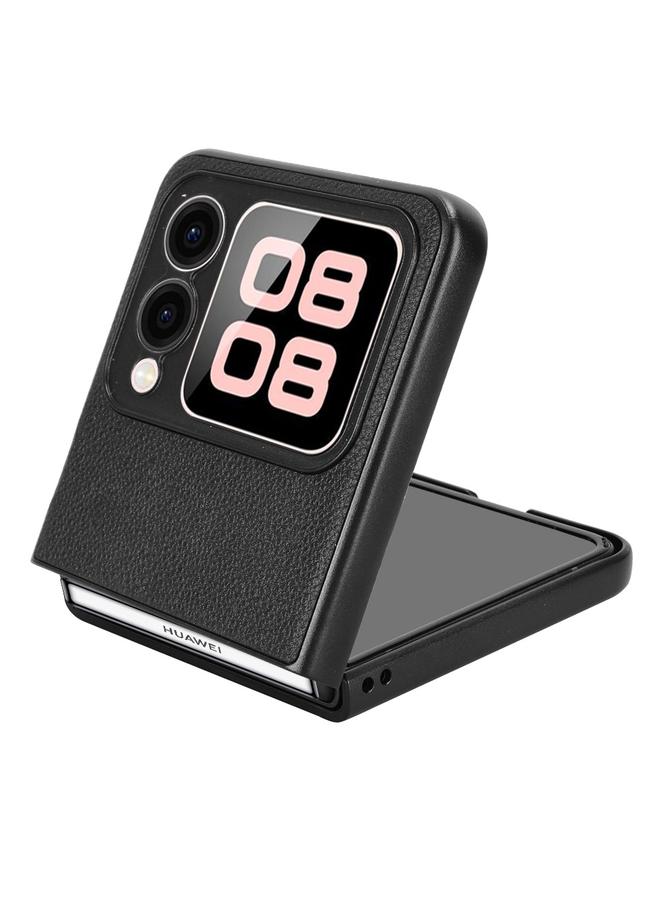 زبون جراب لهاتف Huawei Nova Flip Litchi Texture Card Opening Cover Case - Image 5