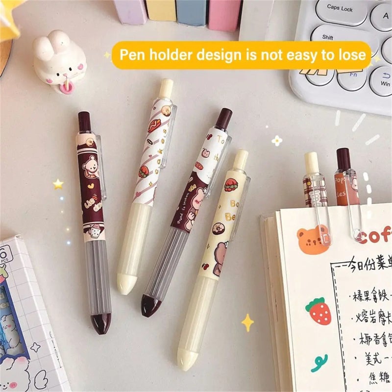 Ballpoint Pen: 4# Size, Quick Drying ST Needle Ink - Super Soft Comfortable Grip, Brushed Elegant Holder for Daily Writing & Office Use - Image 3