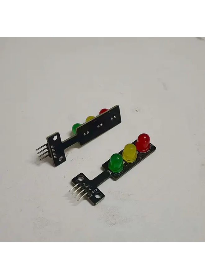 LED Traffic Signal Light Module 2pcs Robotics Accessory 4 Colors Red Yellow Green Blue - Image 4