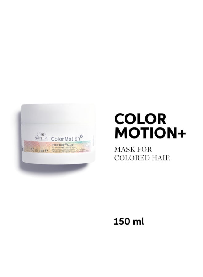Wella Professionals Colormotion+ Structure+ Mask - Intensive Treatment For Strengthened Hair Structure And Lasting Vibrancy (150 Ml) - Image 2