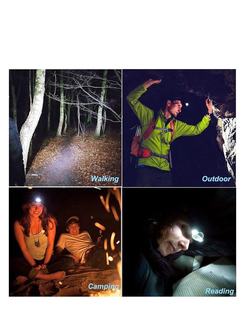 NNEWVANTE - Led Head Torch Headlamp 1000 High Lumens Head Torches With 3 Light Modes, Adjustable & Zoomable Headlights For Safety & Durable Use, Suitable For Camping, Hiking, Running - Super Bright Flas - Image 1