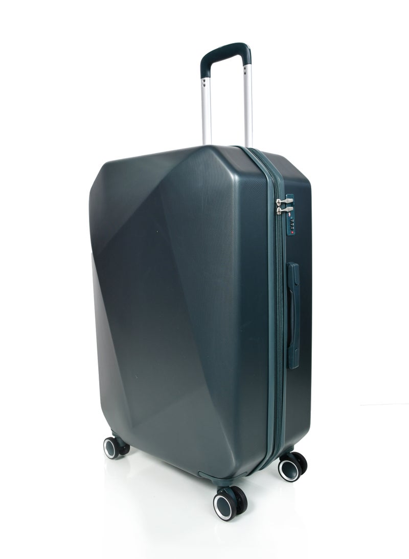 مورانو مجموعة حقائب سفر مورانو بعجلات دوارة مكونة من 4 قطع  لون أغضر غامق - Image 4