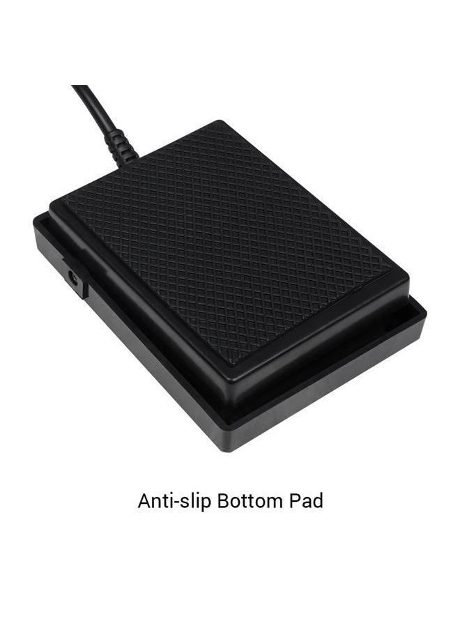 Thoraya Universal Sustain Pedal Keyboard Foot Damper Pedal with 6.35mm Plug for Electronic Organ MIDI Keyboards Digital Pianos Electronic Drum  - Image 4