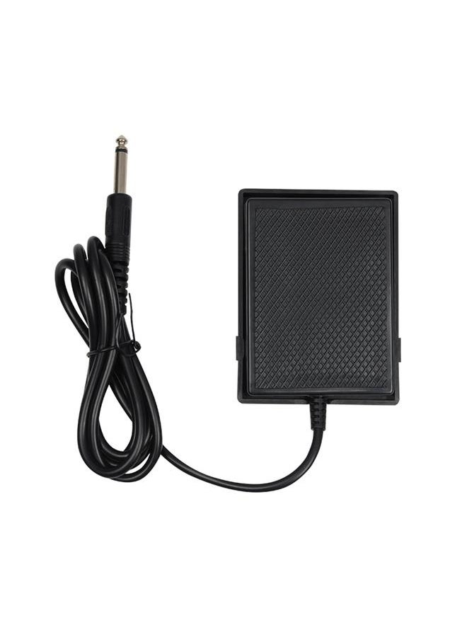 Thoraya Universal Sustain Pedal Keyboard Foot Damper Pedal with 6.35mm Plug for Electronic Organ MIDI Keyboards Digital Pianos Electronic Drum  - Image 1