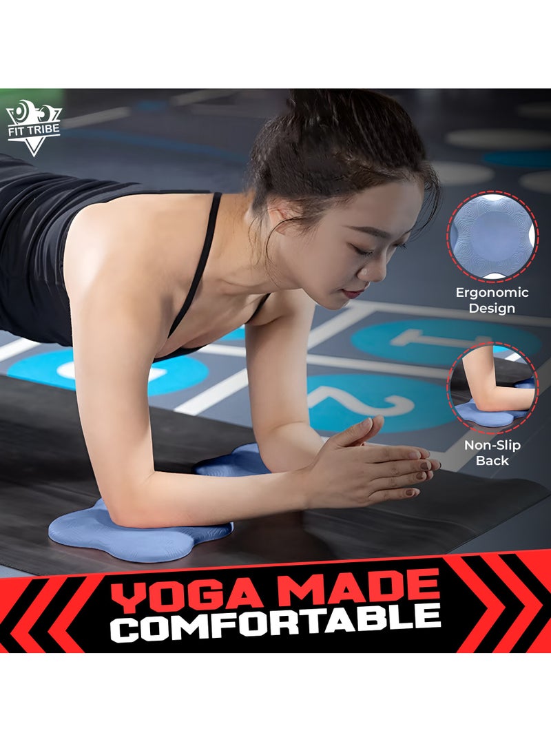 2PCS Yoga Knee Pads for Women & Men, Extra Thick Foam Exercise Pads, Non-Slip Gym Cushion for Knees, Elbows & Hands, Lightweight & Durable Workout Accessories, Yoga Essentials (Blue) - pzsku/Z8A0CA7F4E555488750CAZ/45/_/1735016757/c827245e-1f42-43ea-a34e-4687a142f935