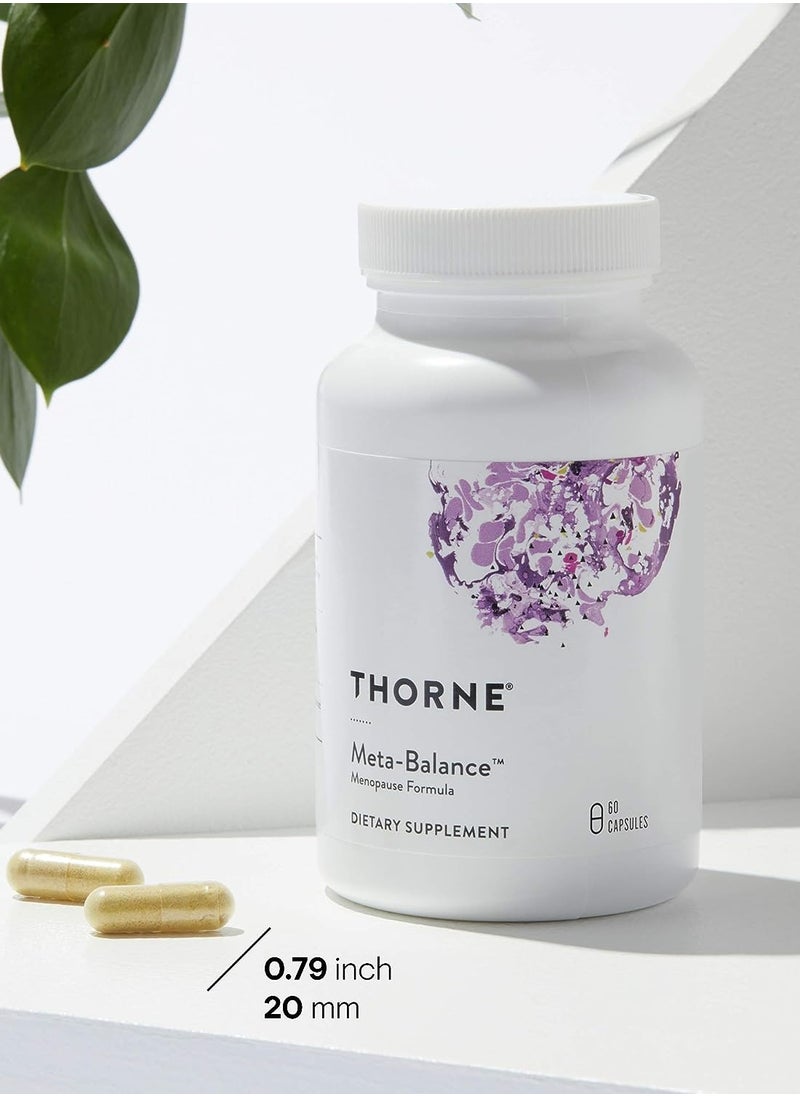 Thorne Meta-Balance Menopause Formula Dietary Supplement 60 Capsules  - Image 3