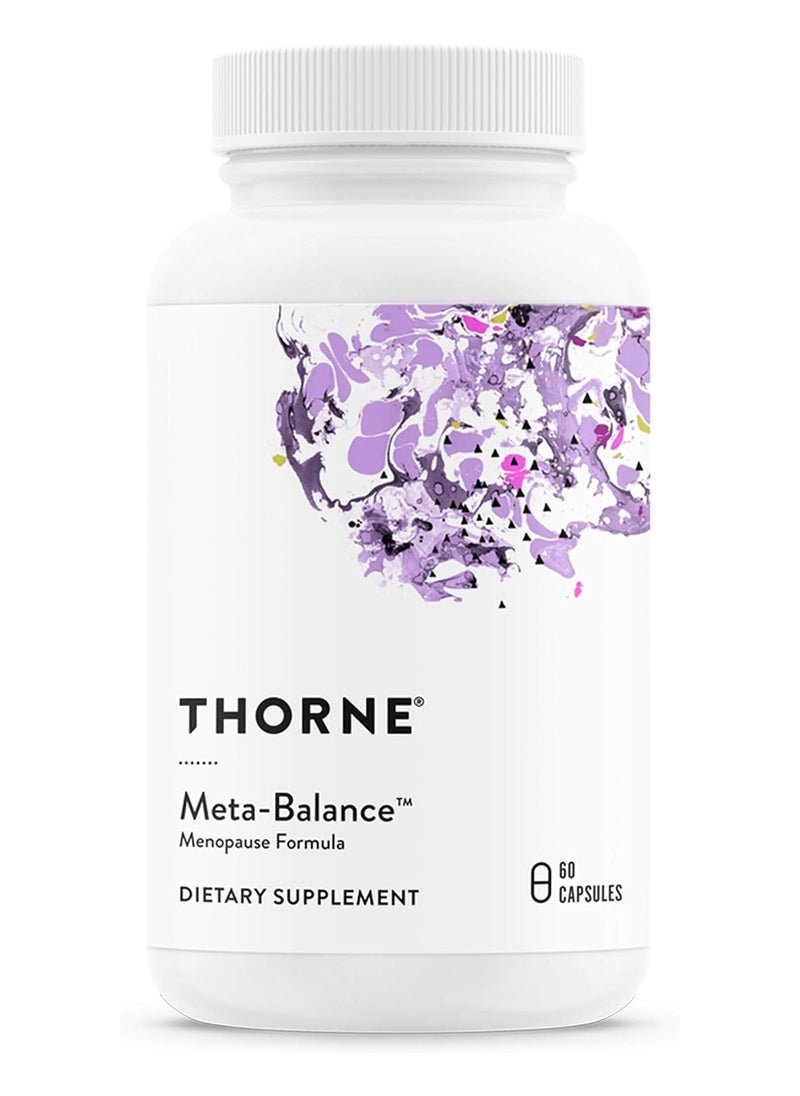 Thorne Meta-Balance Menopause Formula Dietary Supplement 60 Capsules  - Image 1