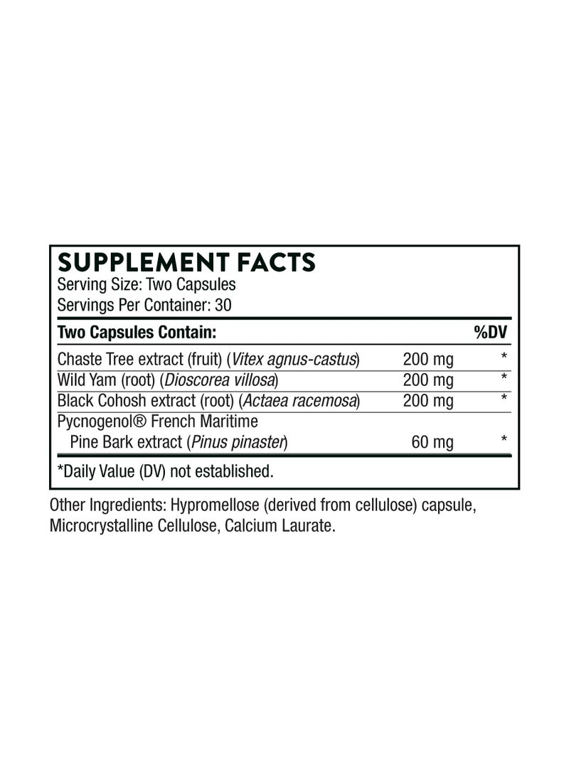 Thorne Meta-Balance Menopause Formula Dietary Supplement 60 Capsules  - Image 2