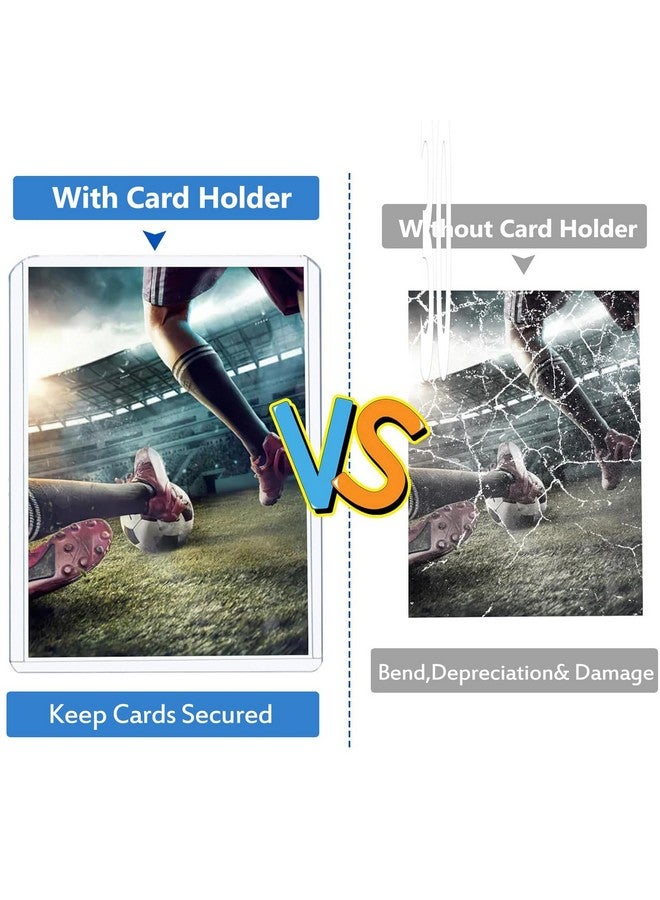 TecoKart® 30pcs PVC Top Loaders for Cards, Premium Protection 3" x 4" Trading Card Sleeves, Anti-Scratch Pokemon Card Sleeves, Clear Baseball, MTG, K-pop and Social Security Card Protector - Image 5