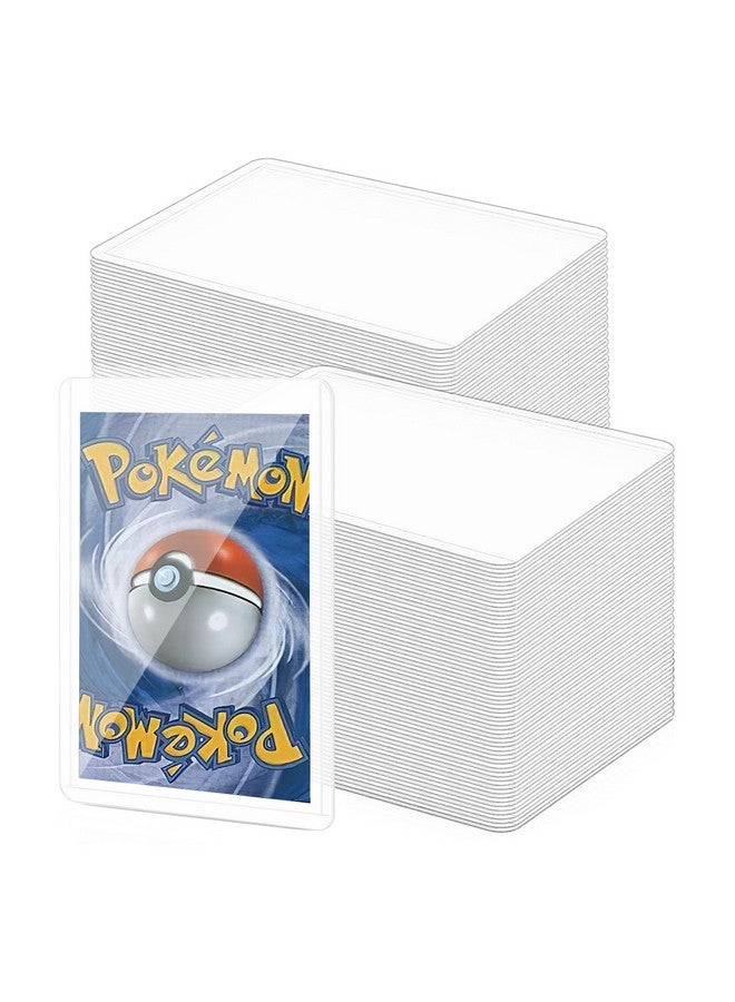 TecoKart® 30pcs PVC Top Loaders for Cards, Premium Protection 3" x 4" Trading Card Sleeves, Anti-Scratch Pokemon Card Sleeves, Clear Baseball, MTG, K-pop and Social Security Card Protector - Image 1