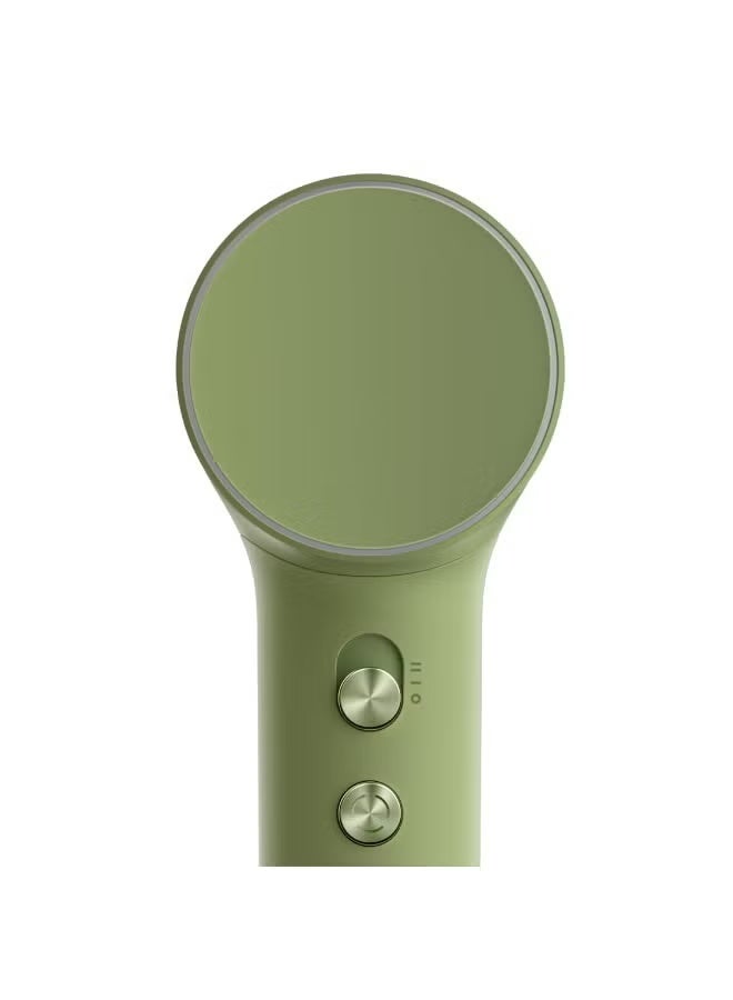 لايفن مجفف شعر أيوني عالي السرعة لايفن ميني – أخضر، خفيف الوزن، منخفض الضوضاء، مدمج، مع فوهة مغناطيسية وحقيبة سفر – للاستخدام المنزلي والسفر - Image 2