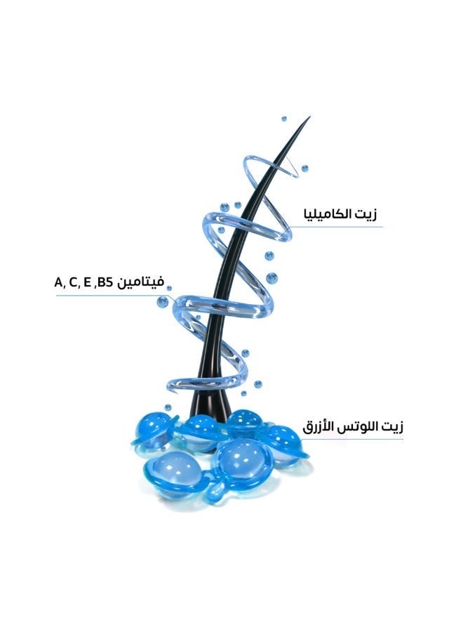 أليبس سيروم فيتامين للشعر غني بزيت الكاميليا اليابانية لحماية الشعر وترطيبه من الجفاف - Image 3