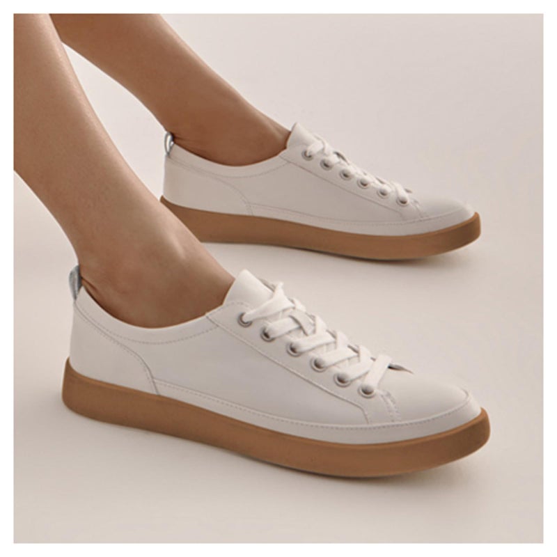 Vionic, Women's, Winny, White Gum Leather, 8, Medium - Image 2