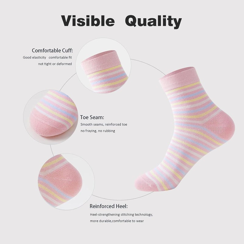 HZYH Women's Breathable Cotton Mesh Ankle Socks - Lightweight and Comfortable for Spring and Summer - Image 4