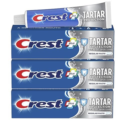 Crest Tartar Protection Anticavity Toothpaste with Fluoride Regular Paste 24oz Pack of 3 - Image 2