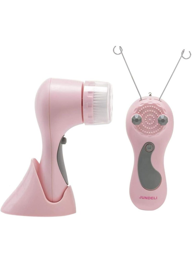 Jundeli - Jundeli 2 in 1 Rechargeable Hair Threader & Facial Cleanser JDL-80IA - Image 1