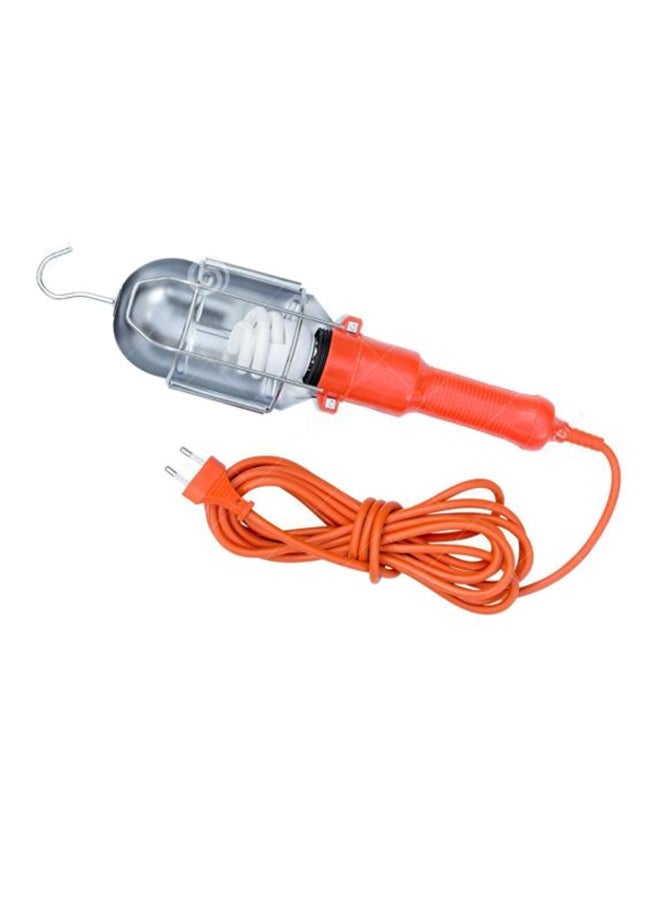 NIBEMINENT Portable Electric Hand Emergency Light Orange/Clear 8x15cm