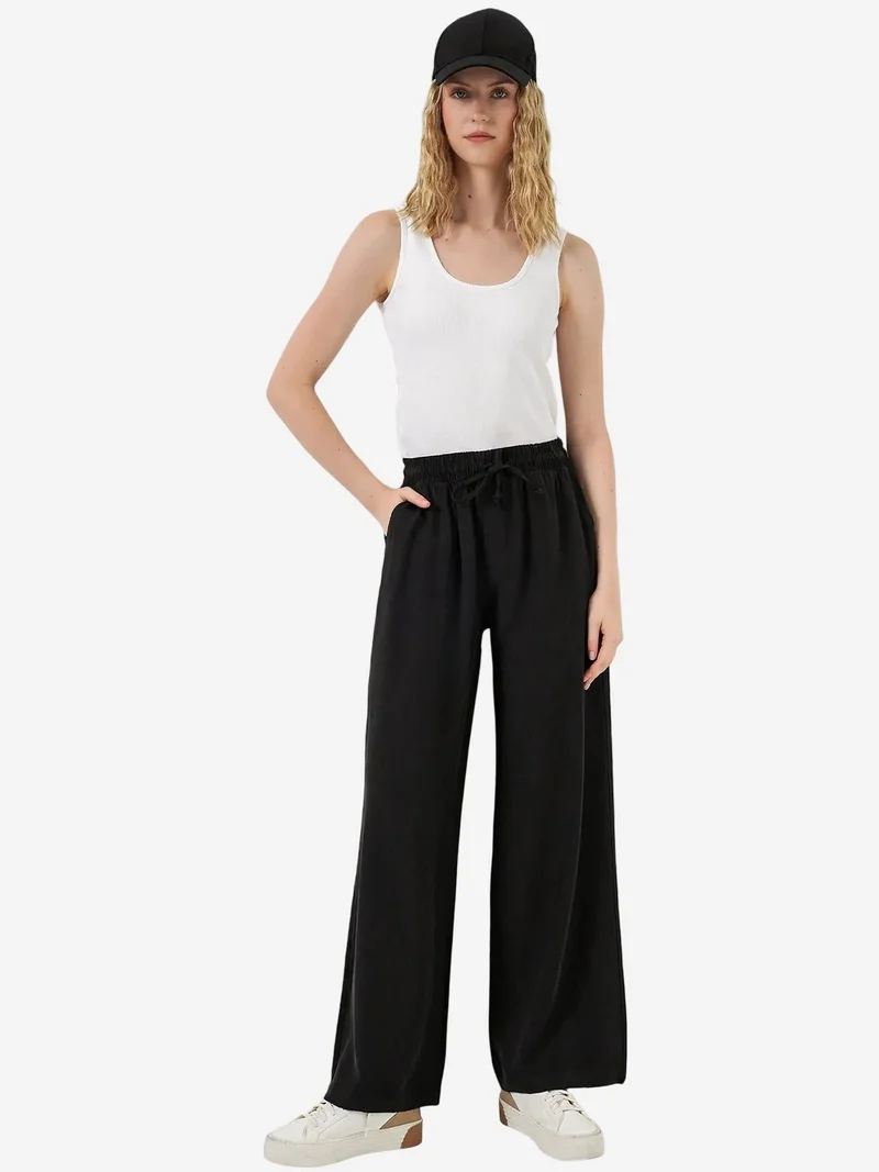 بيغ دارت BDART High Waist Wide Leg Trousers with Pocket