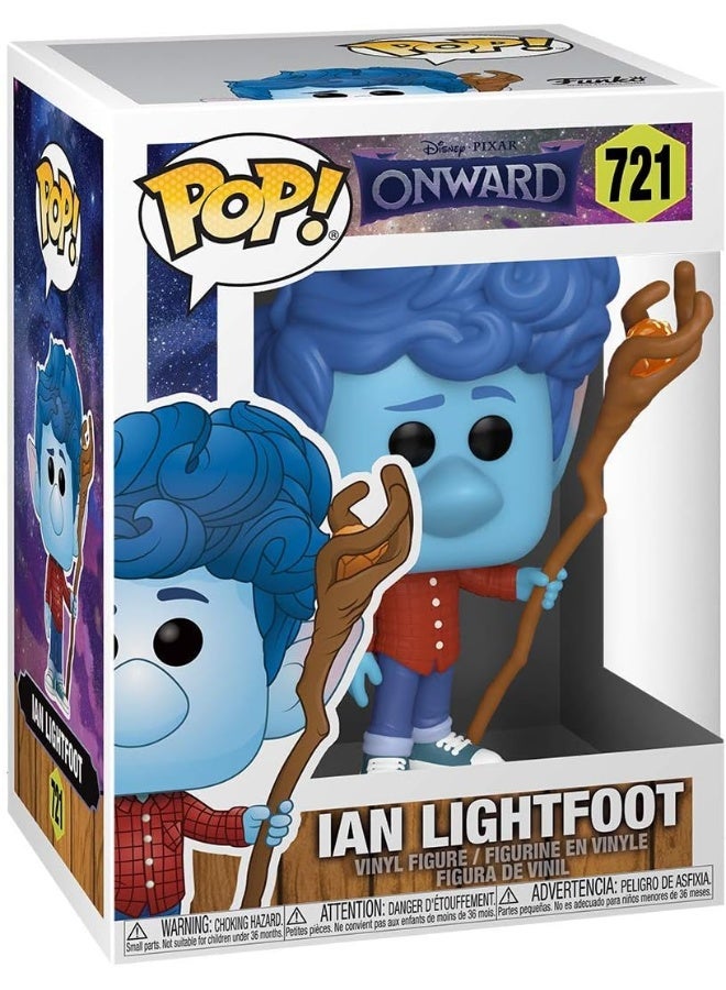 Funko Pop! Disney: Onward-Ian With Staff - Collectable Vinyl Figure - Image 2