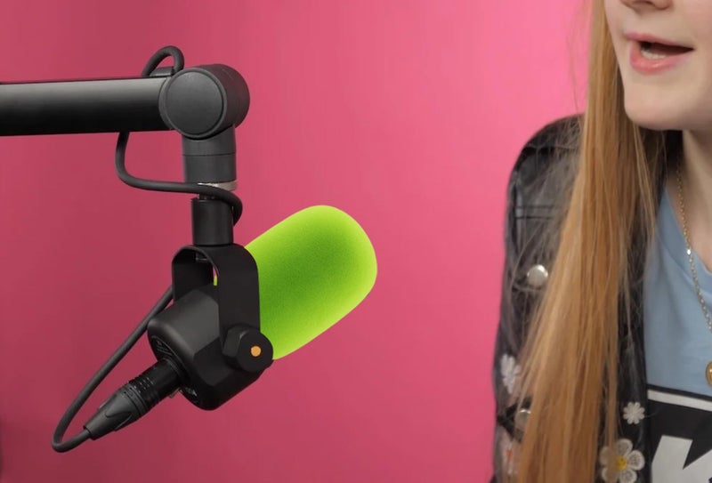 LEFXMOPHY فلتر بوب LEFXMOPHY Nt1 لميكروفون Rode Podmic Procaster Podcaster NT1-A NT2-A NT-USB K2 NT1000 NT2000 غطاء رغوي بديل لميكروفون WS2 شاشة الرياح باللون الأخضر - Image 3