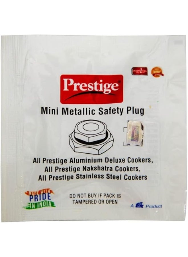 TTK Prestige قابس أمان معدني صغير من بريستيج – متوافق مع قدور الضغط ألومنيوم ديلوكس، ناكشاترا والفولاذ المقاوم للصدأ - Image 1